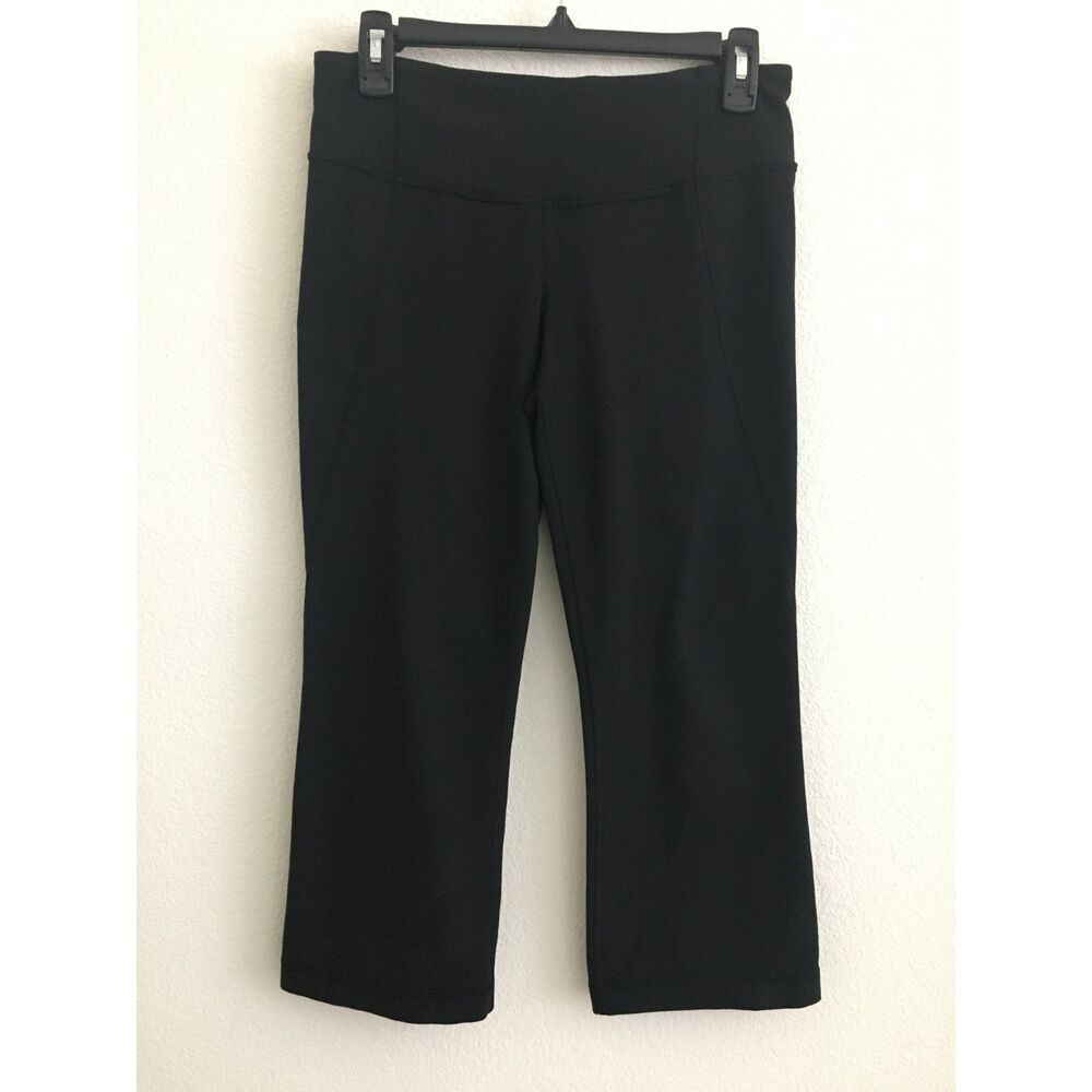 Lululemon Women’s Size 8 Gather and crow crop slit hem rouched bum pant